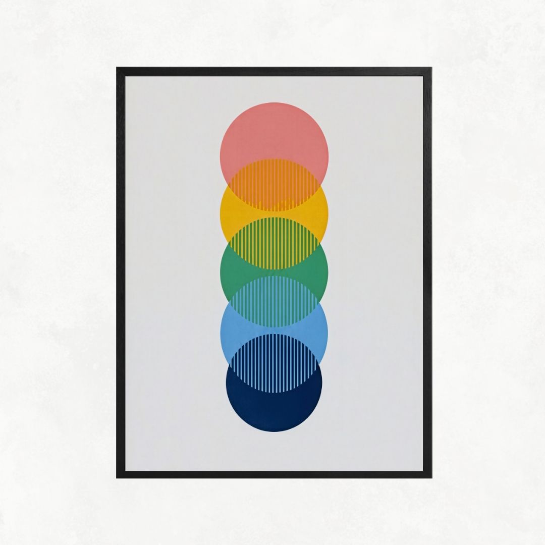 Circular Colourful Shapes