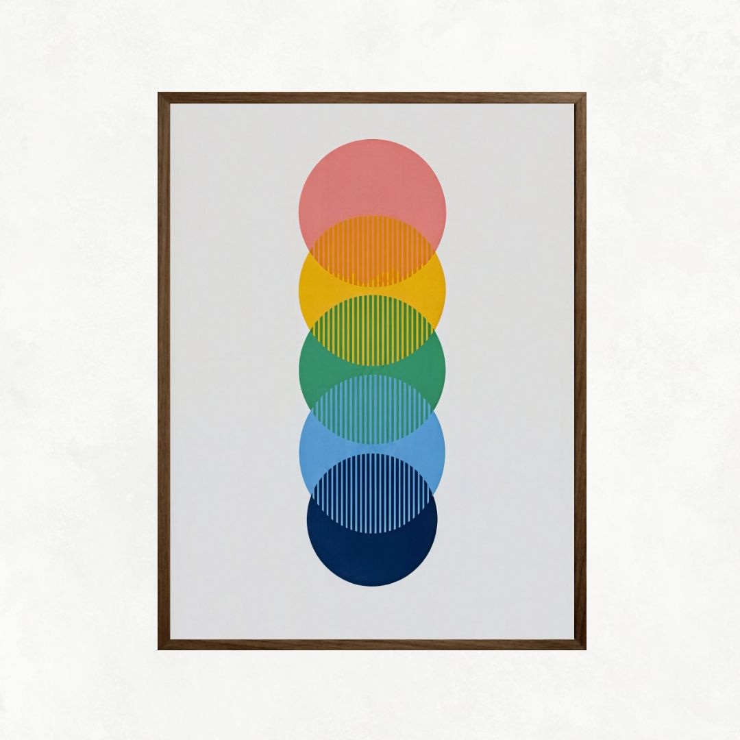 Circular Colourful Shapes
