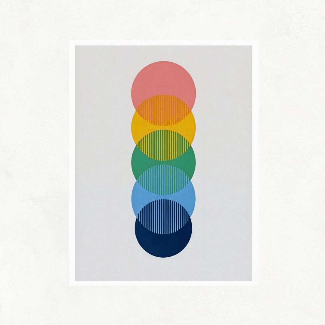 Circular Colourful Shapes