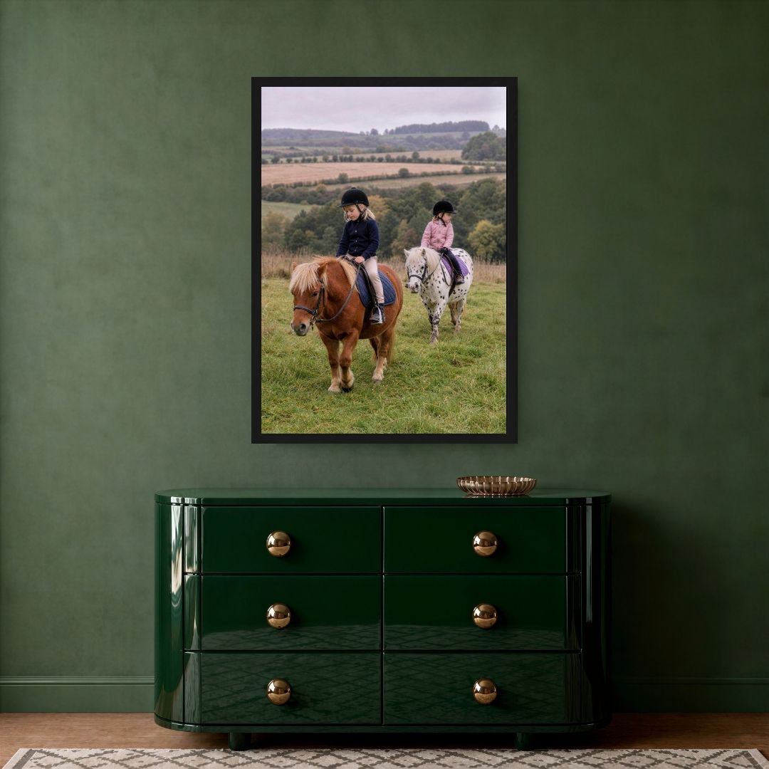 Children Riding a Pony