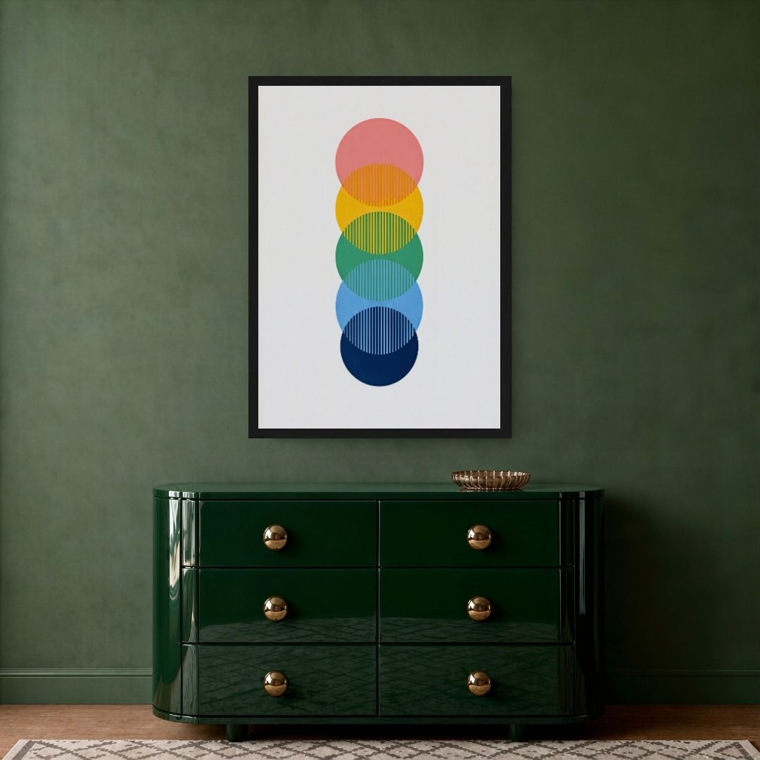 Circular Colourful Shapes