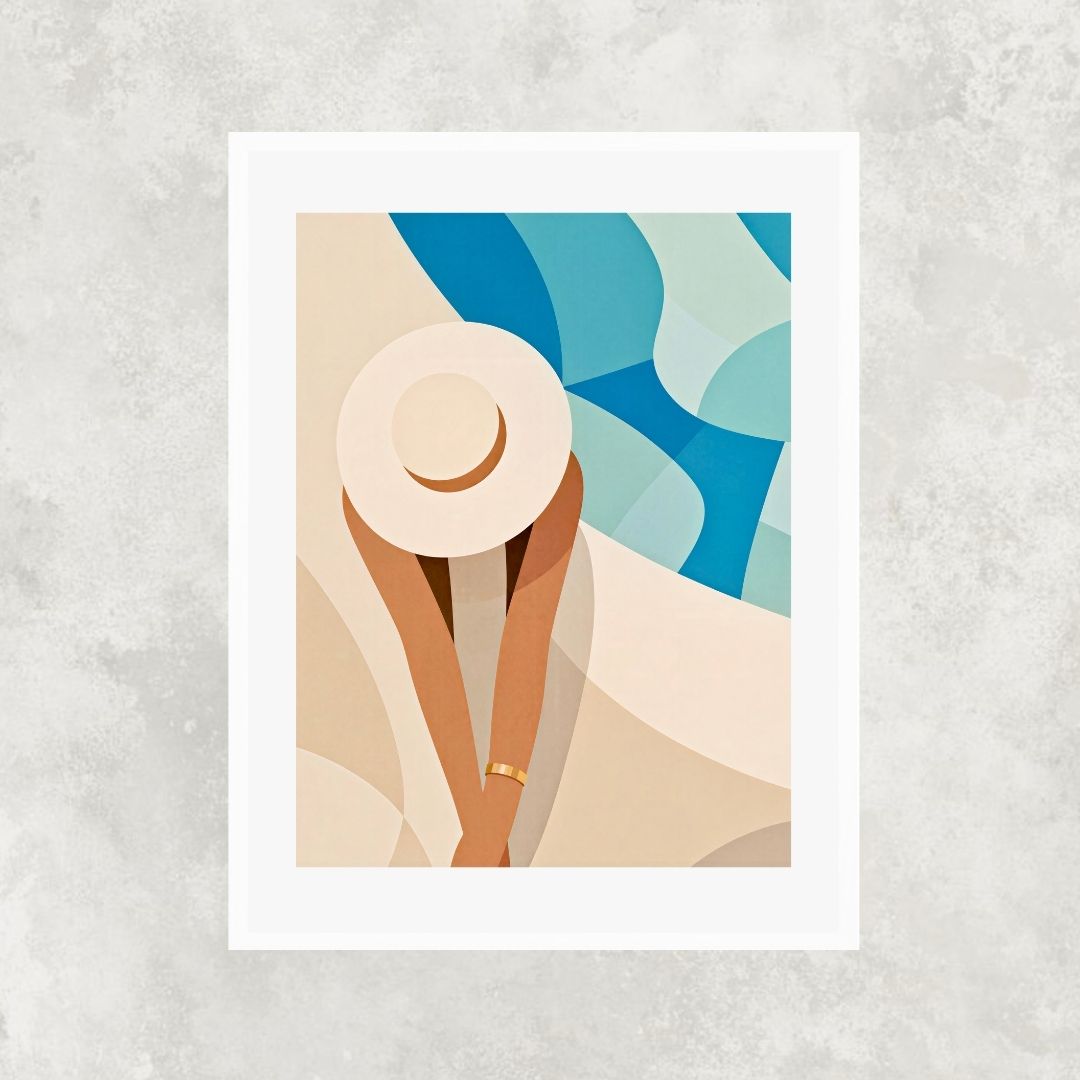 Woman in the Pool