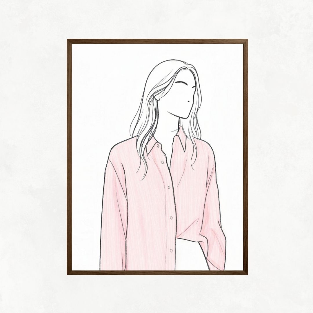 Woman in Pink
