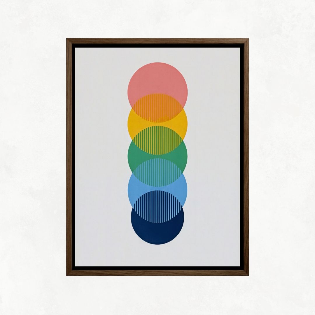 Circular Colourful Shapes
