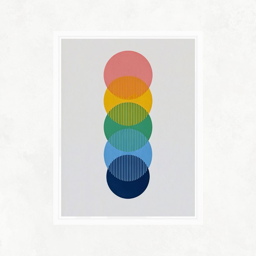Circular Colourful Shapes