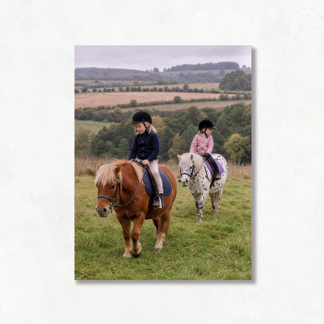 Children Riding a Pony