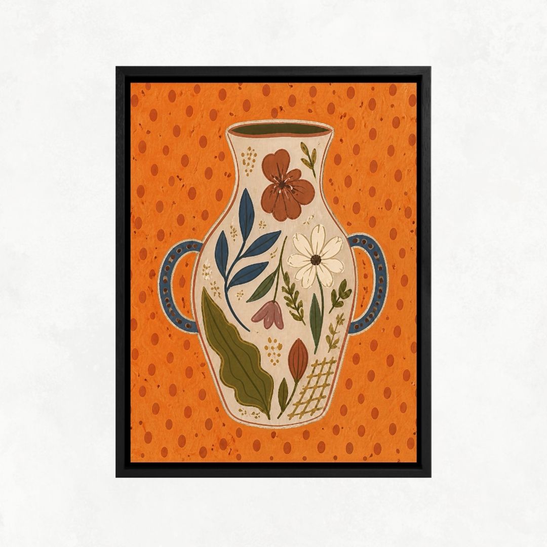 Vase in Orange