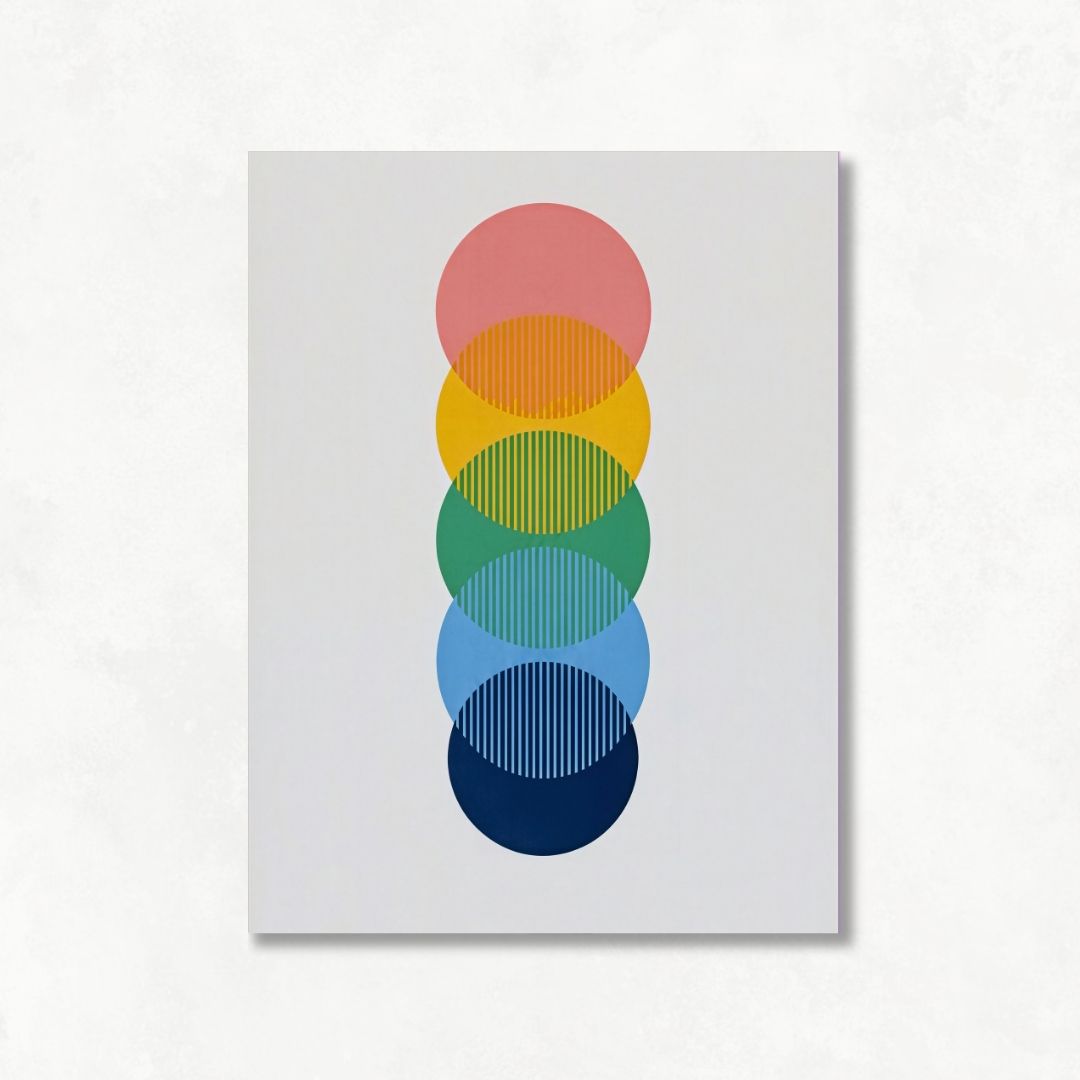 Circular Colourful Shapes