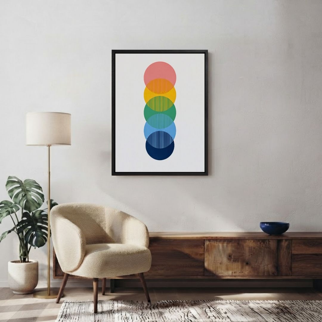 Circular Colourful Shapes