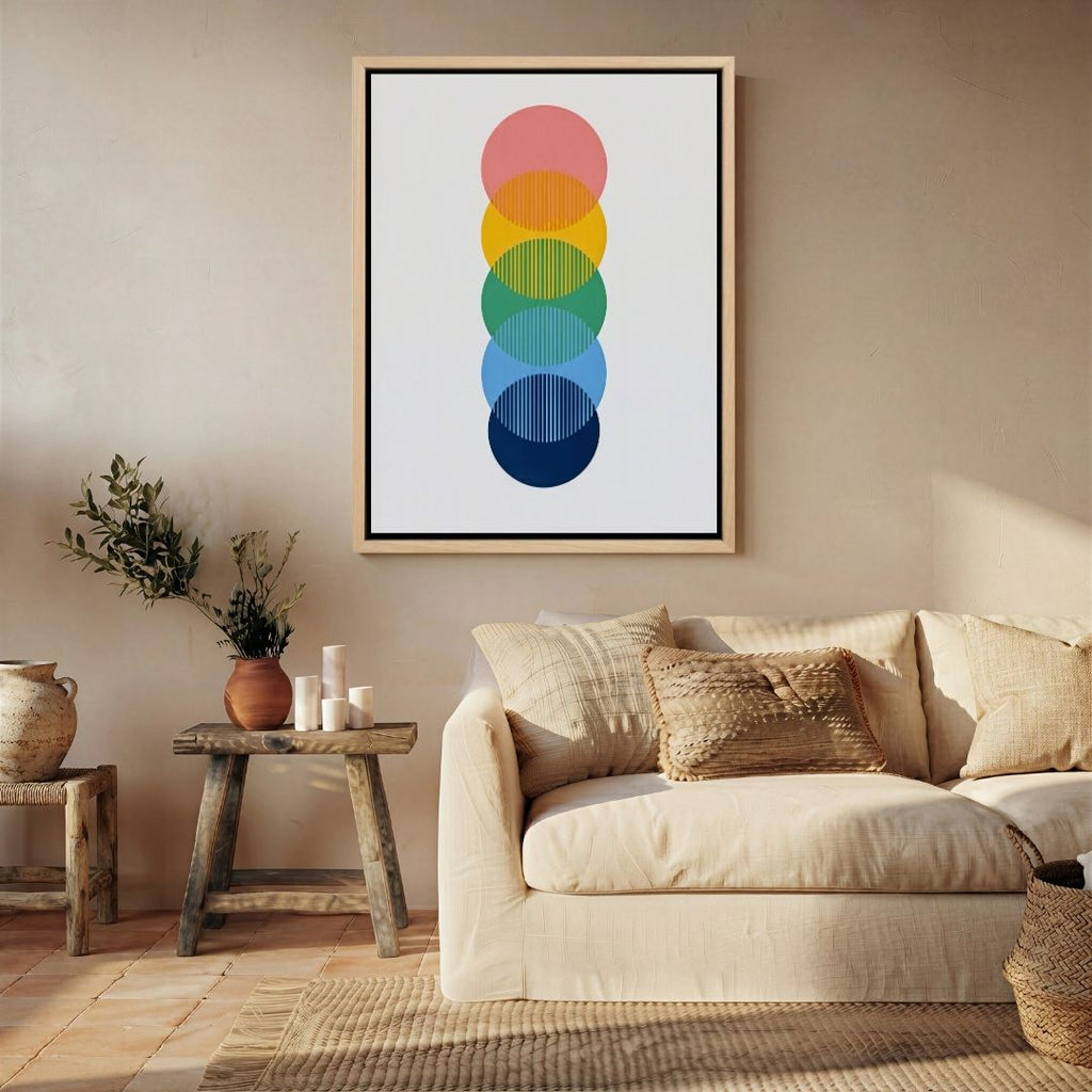 Circular Colourful Shapes