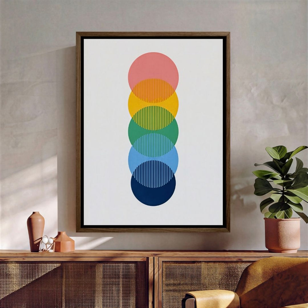 Circular Colourful Shapes