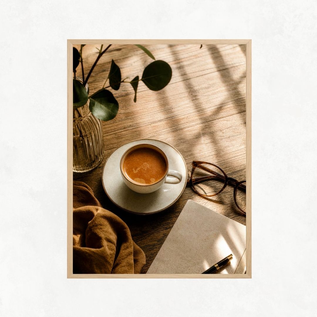 Coffee on the Desk