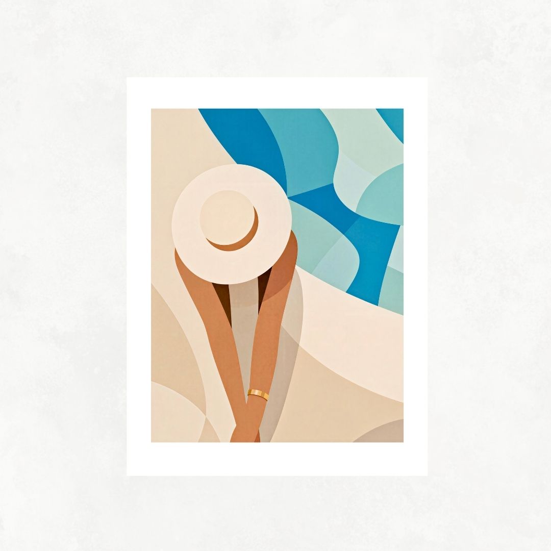 Woman in the Pool