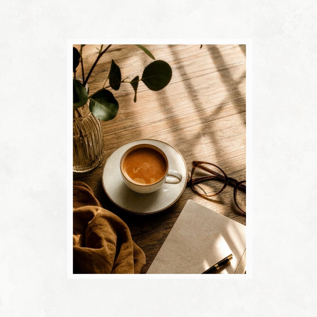 Coffee on the Desk