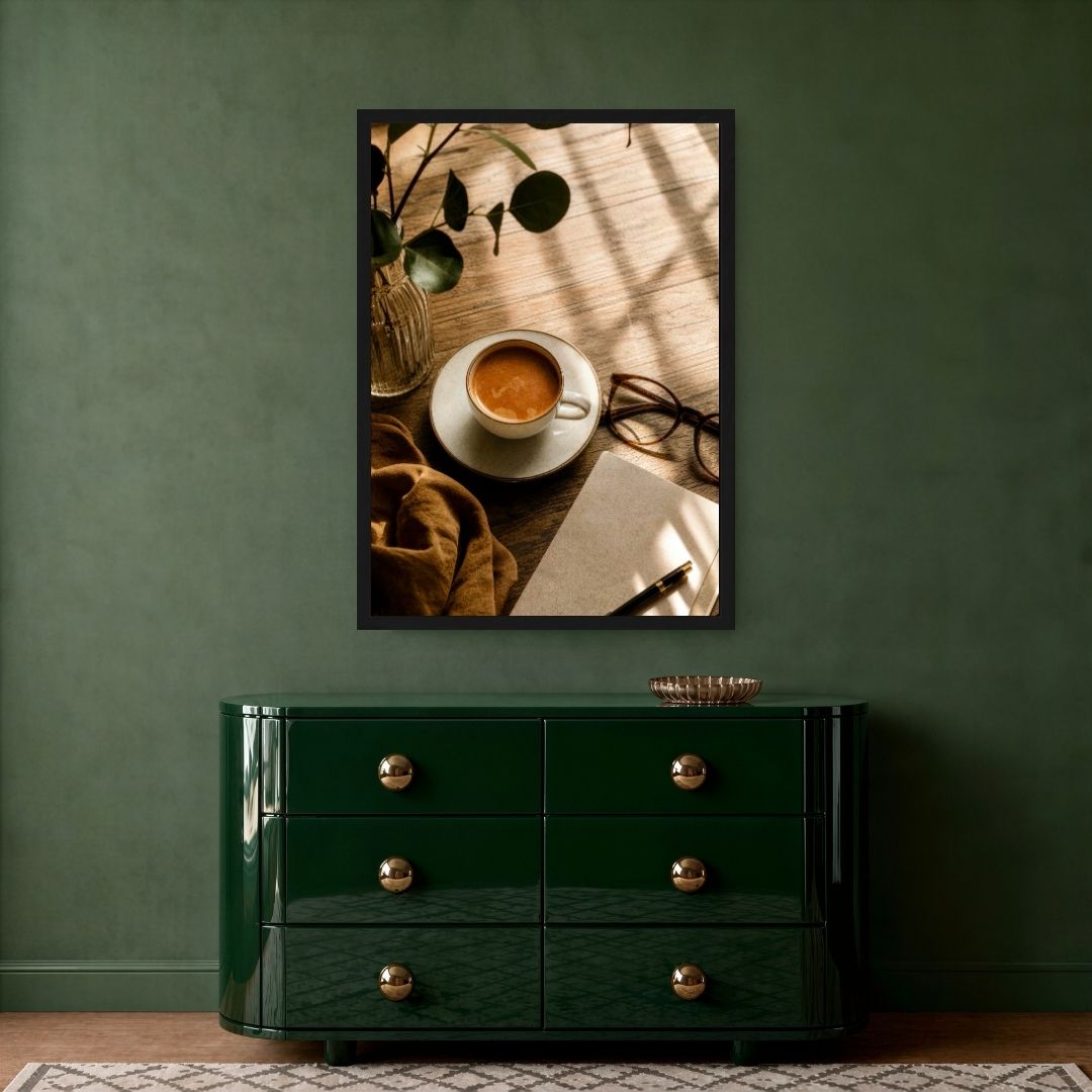 Coffee on the Desk