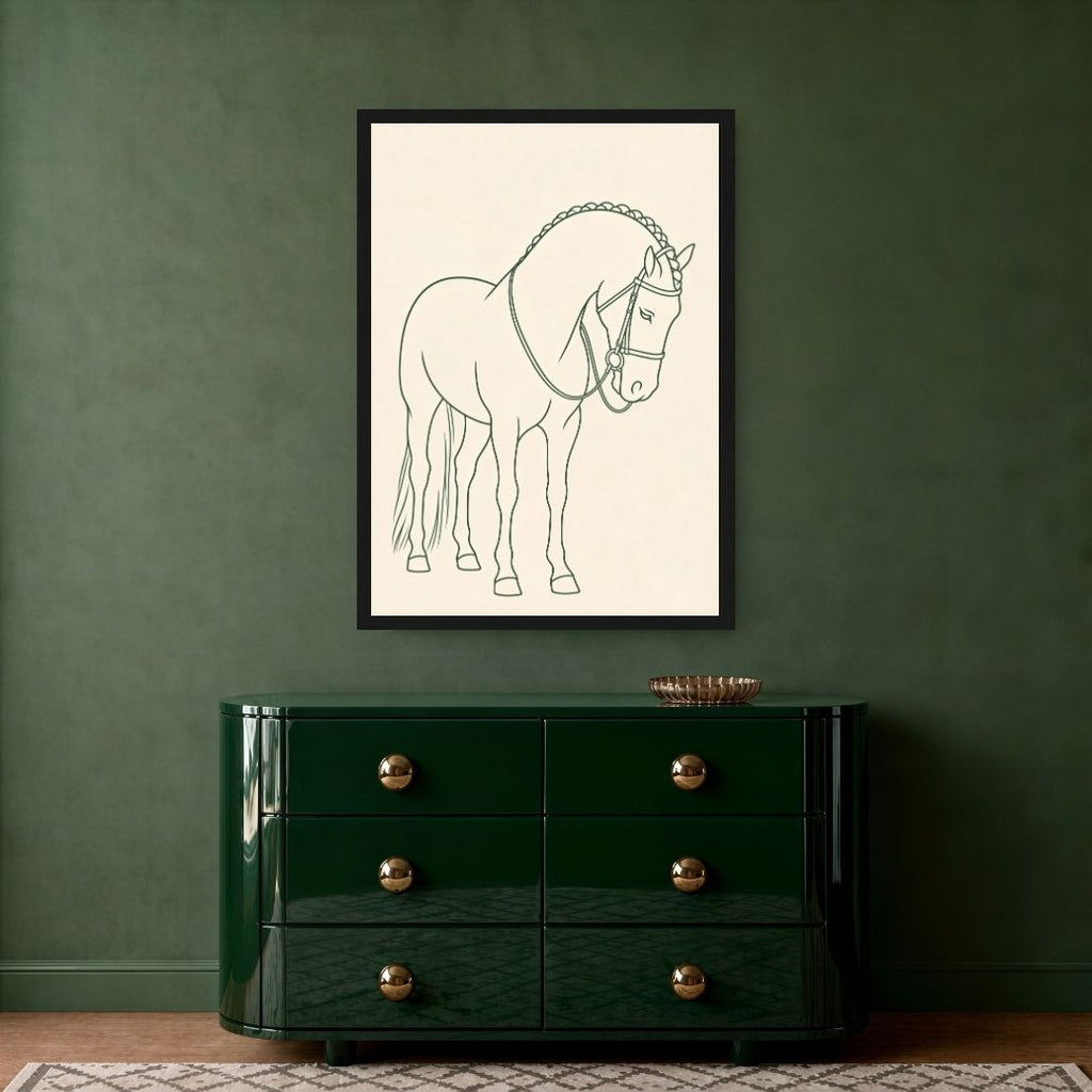 Minimalist Horse