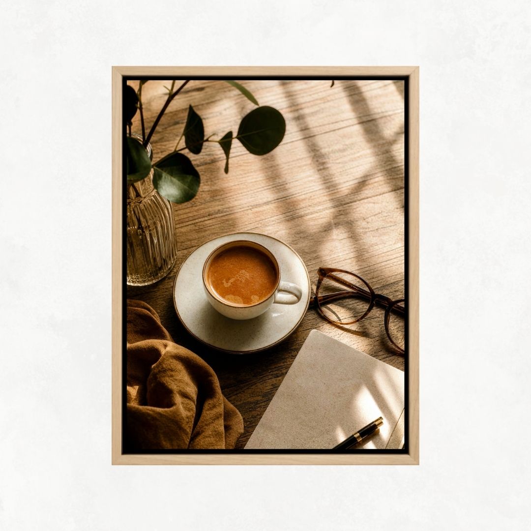 Coffee on the Desk