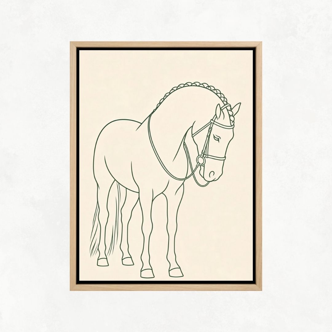 Minimalist Horse