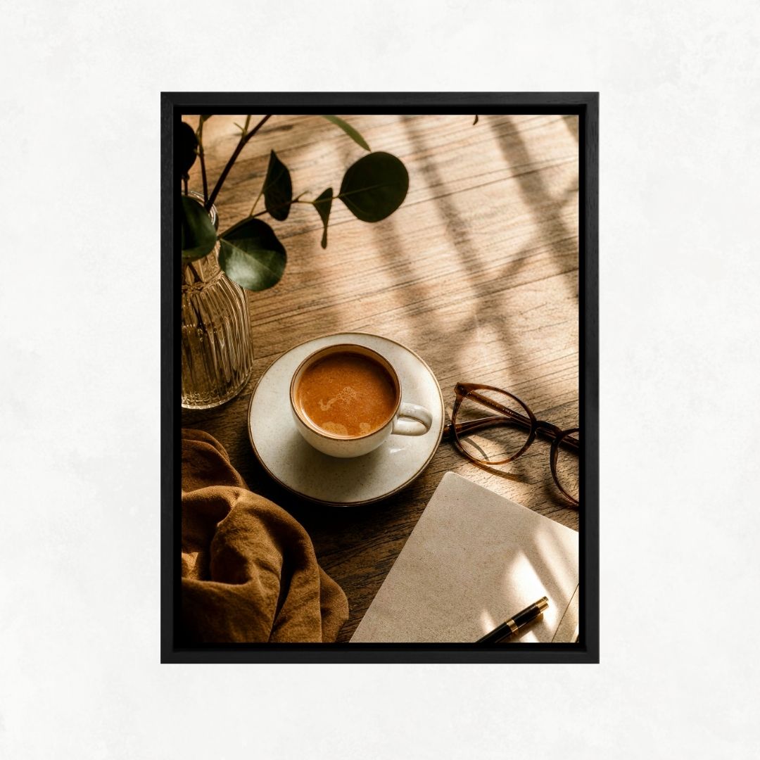 Coffee on the Desk