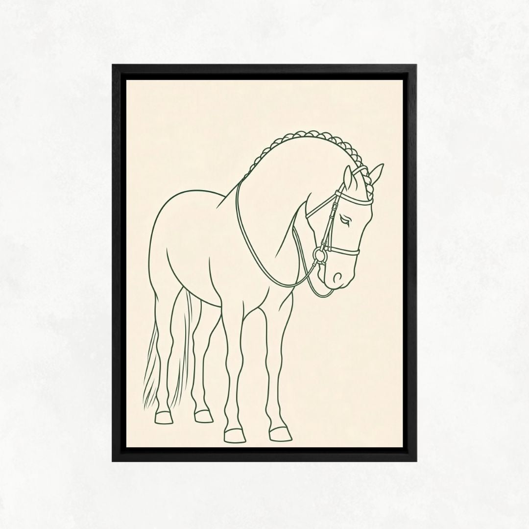 Minimalist Horse