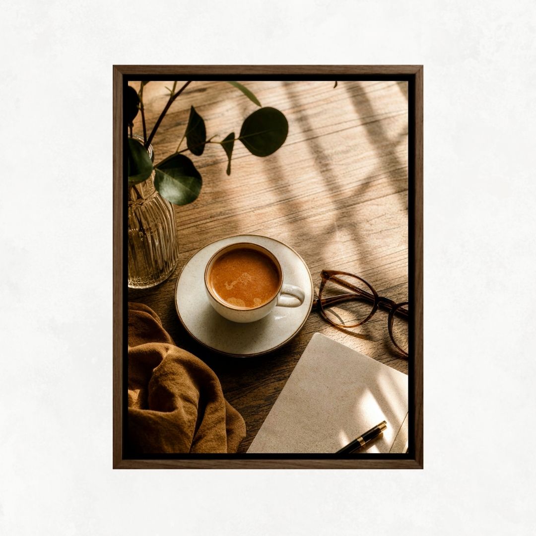 Coffee on the Desk