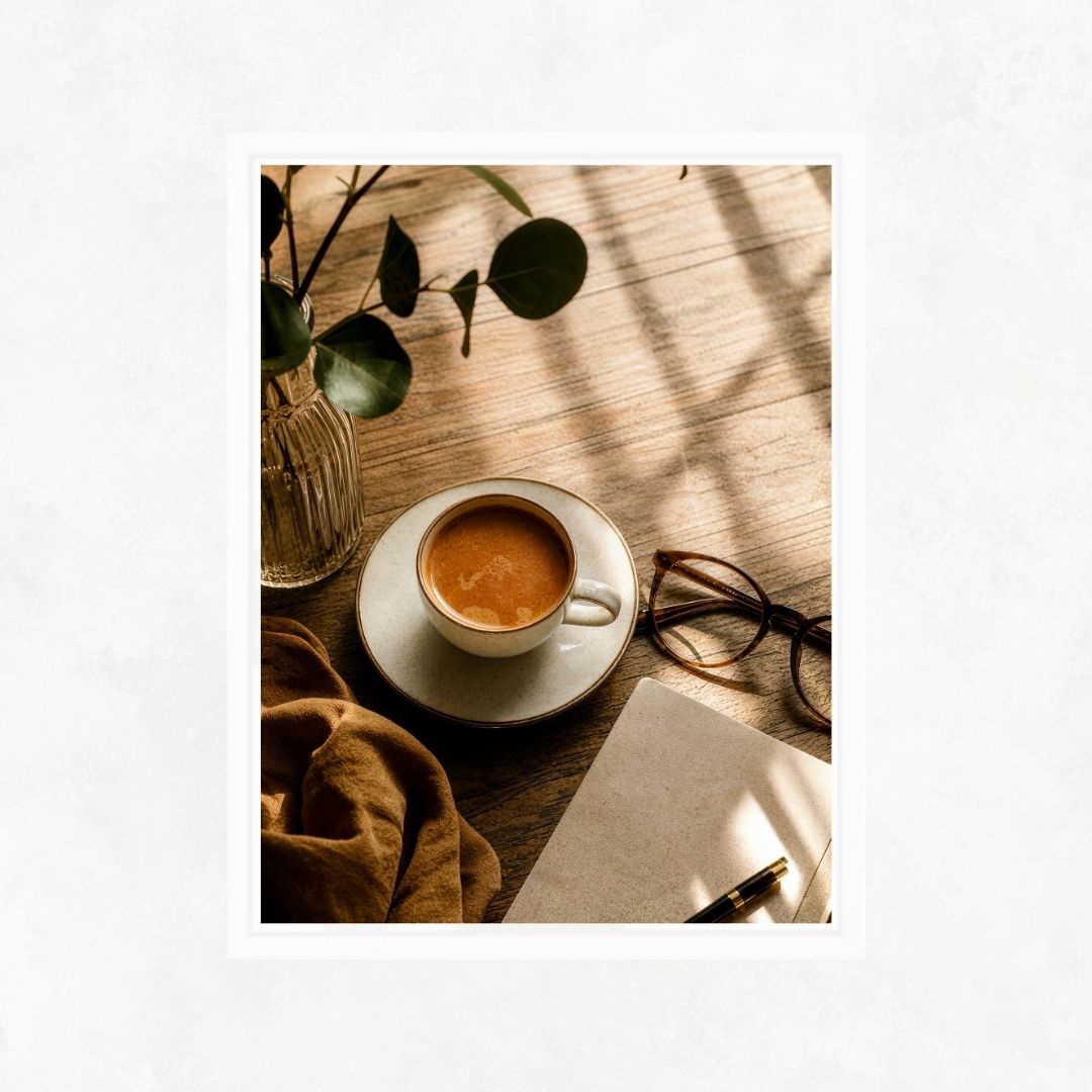 Coffee on the Desk