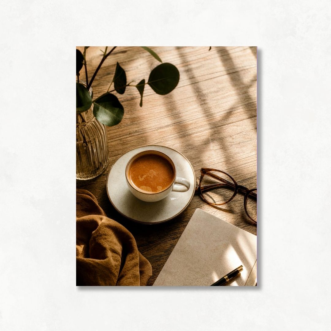 Coffee on the Desk