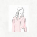 Woman in Pink
