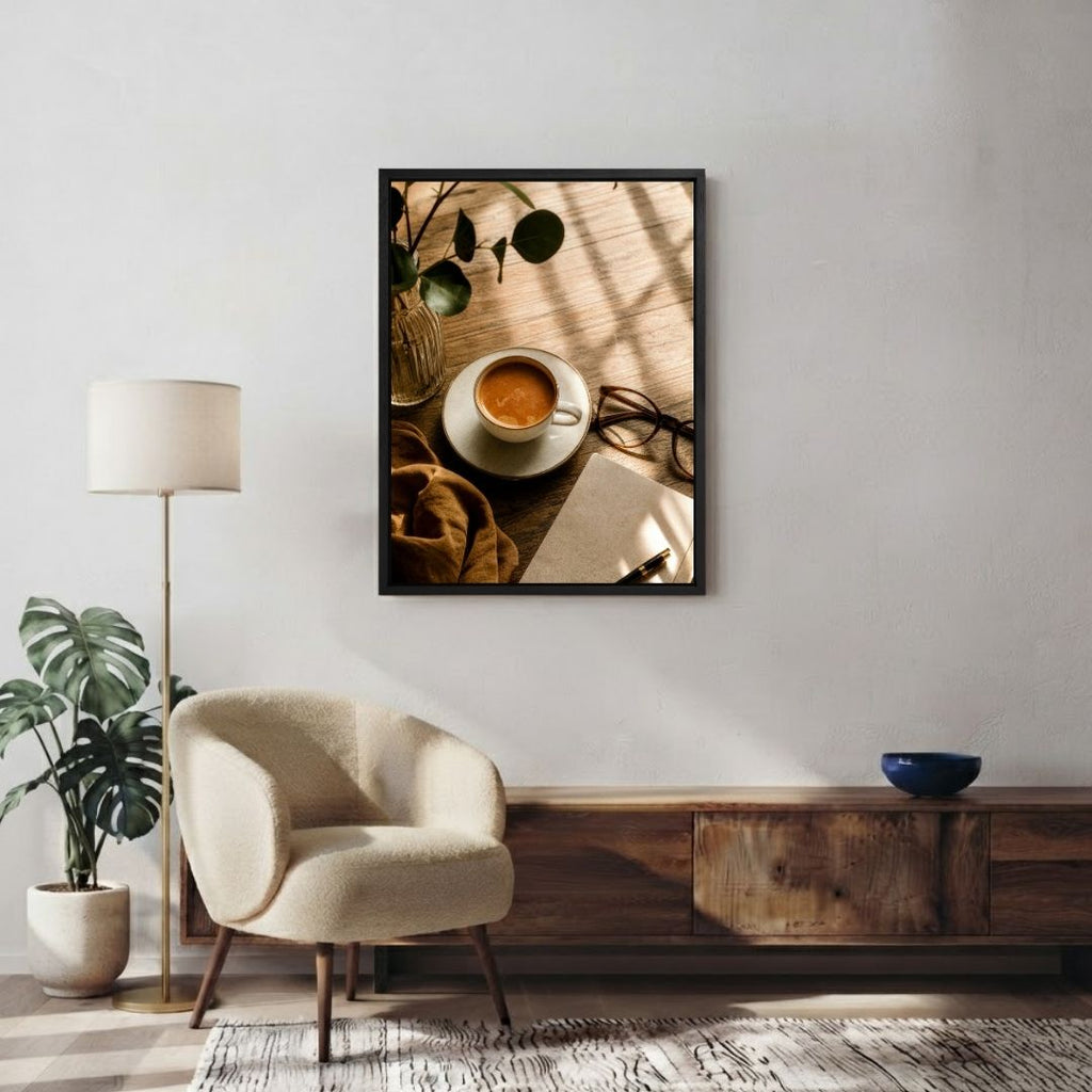 Coffee on the Desk