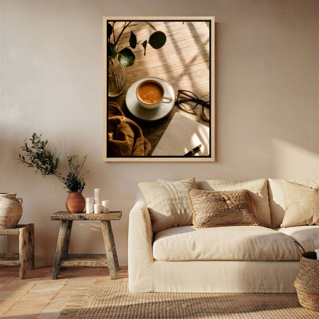 Coffee on the Desk