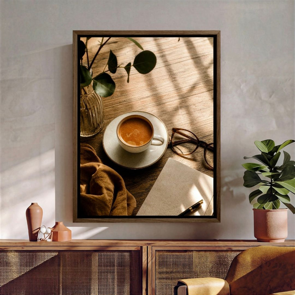 Coffee on the Desk