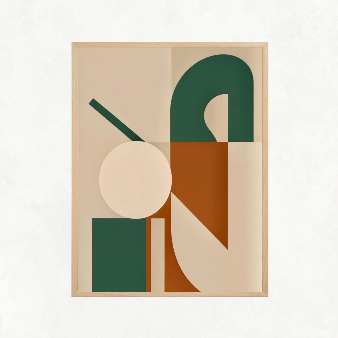 Abstract Soft Shapes No4