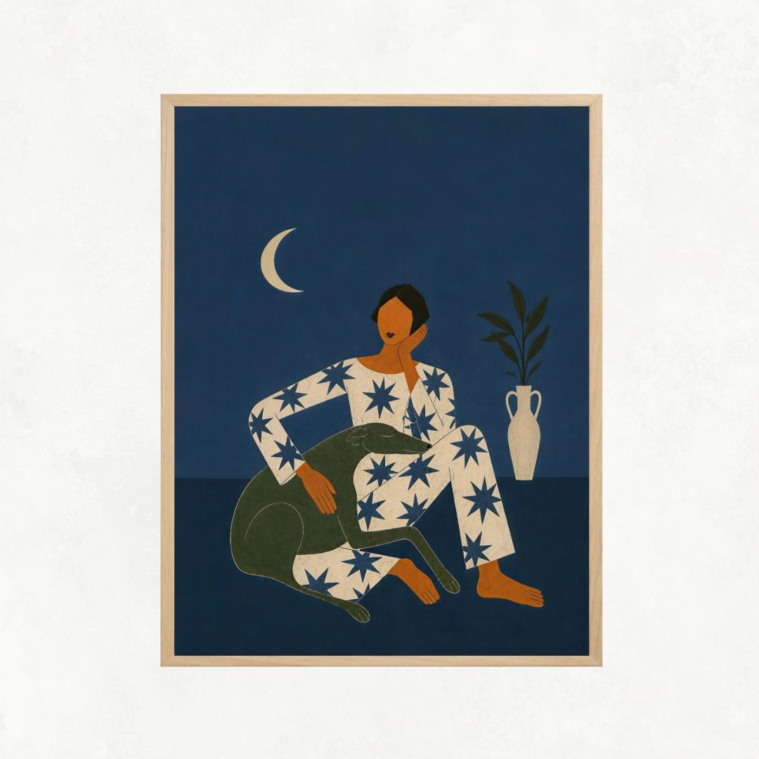 Pajamas & Dog