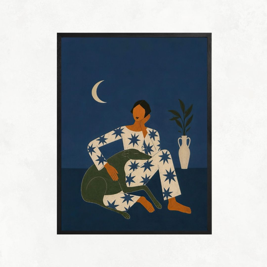 Pajamas & Dog