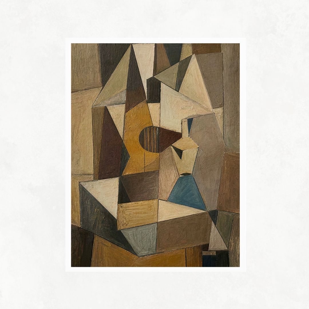Brown Geometric Style