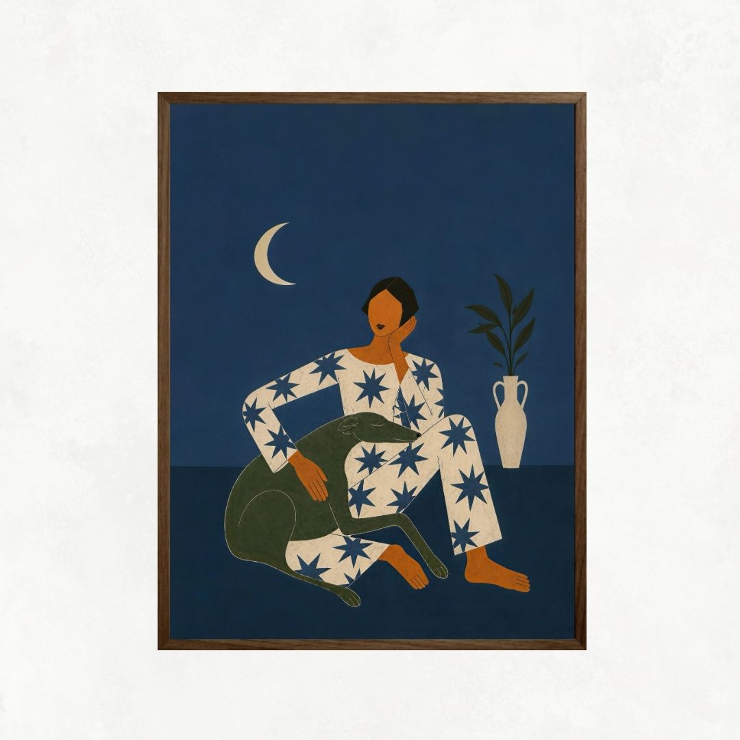 Pajamas & Dog