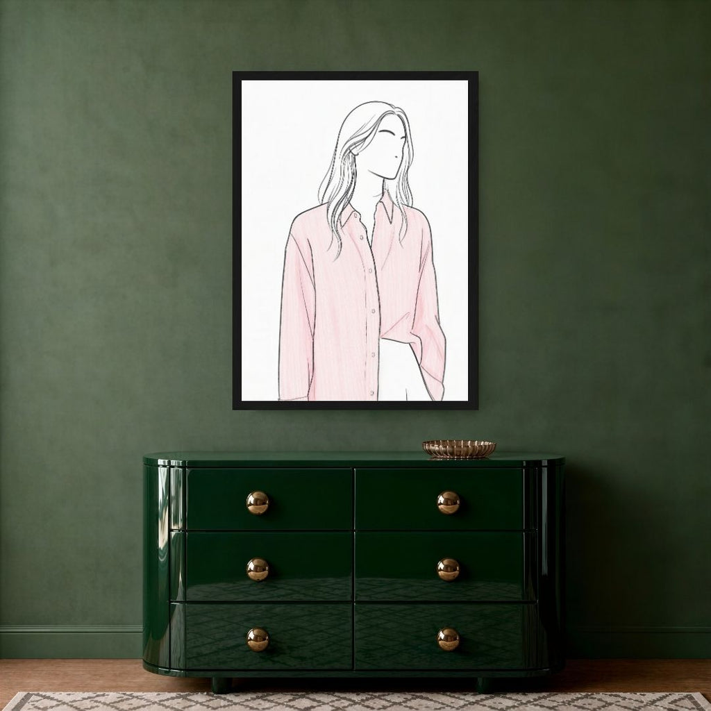 Woman in Pink