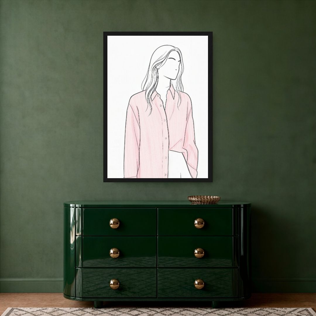Woman in Pink