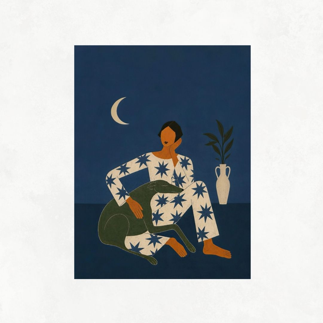 Pajamas & Dog