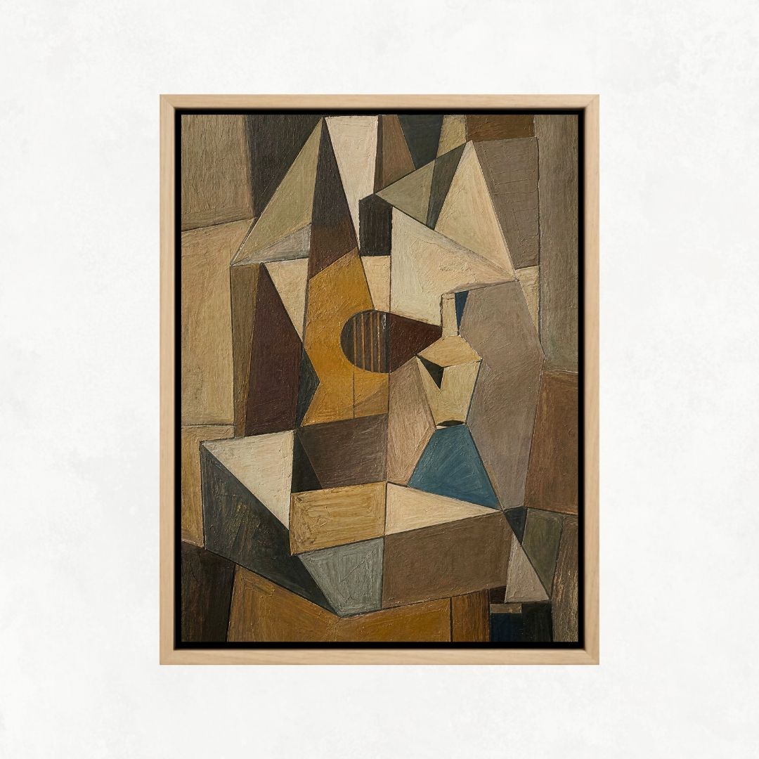 Brown Geometric Style