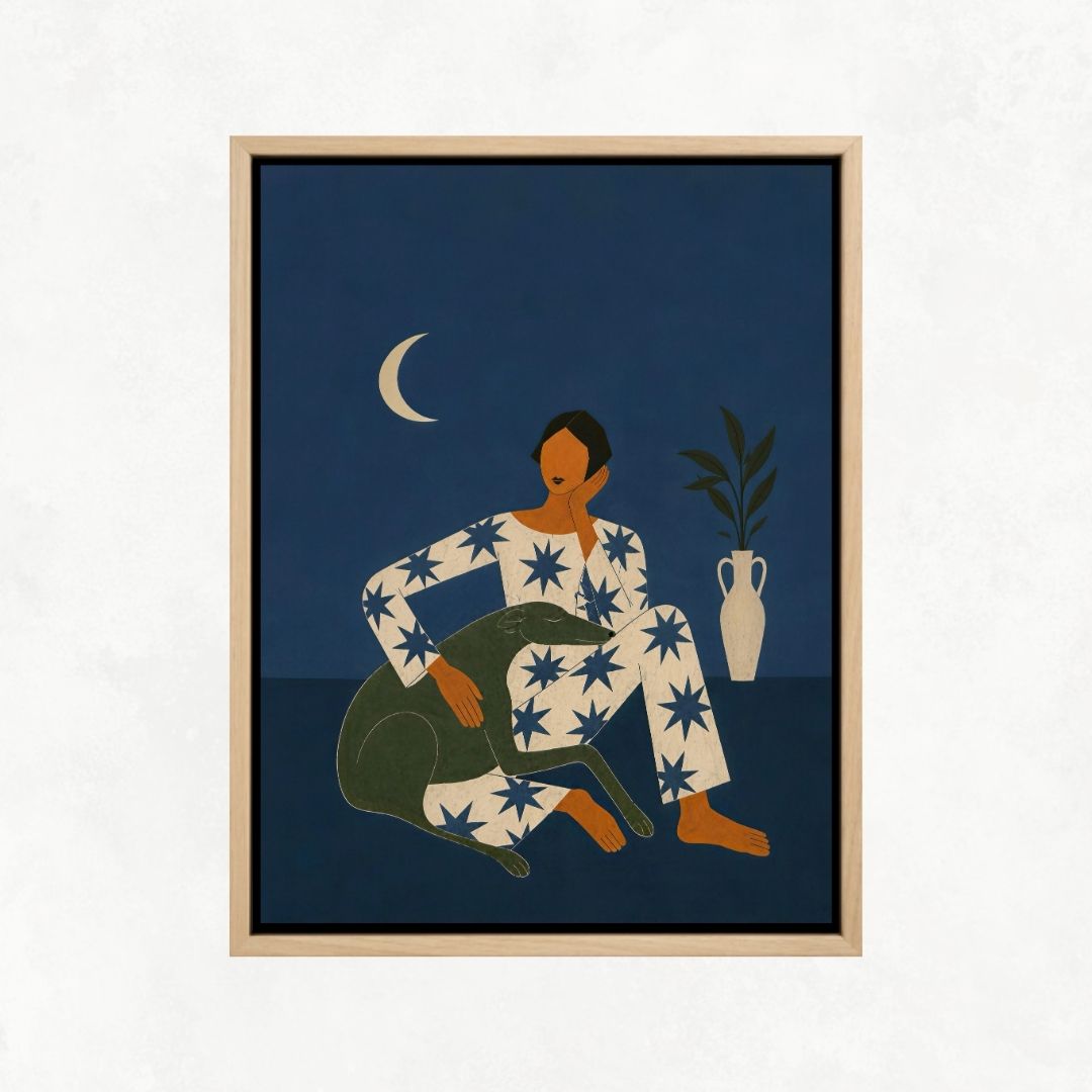 Pajamas & Dog