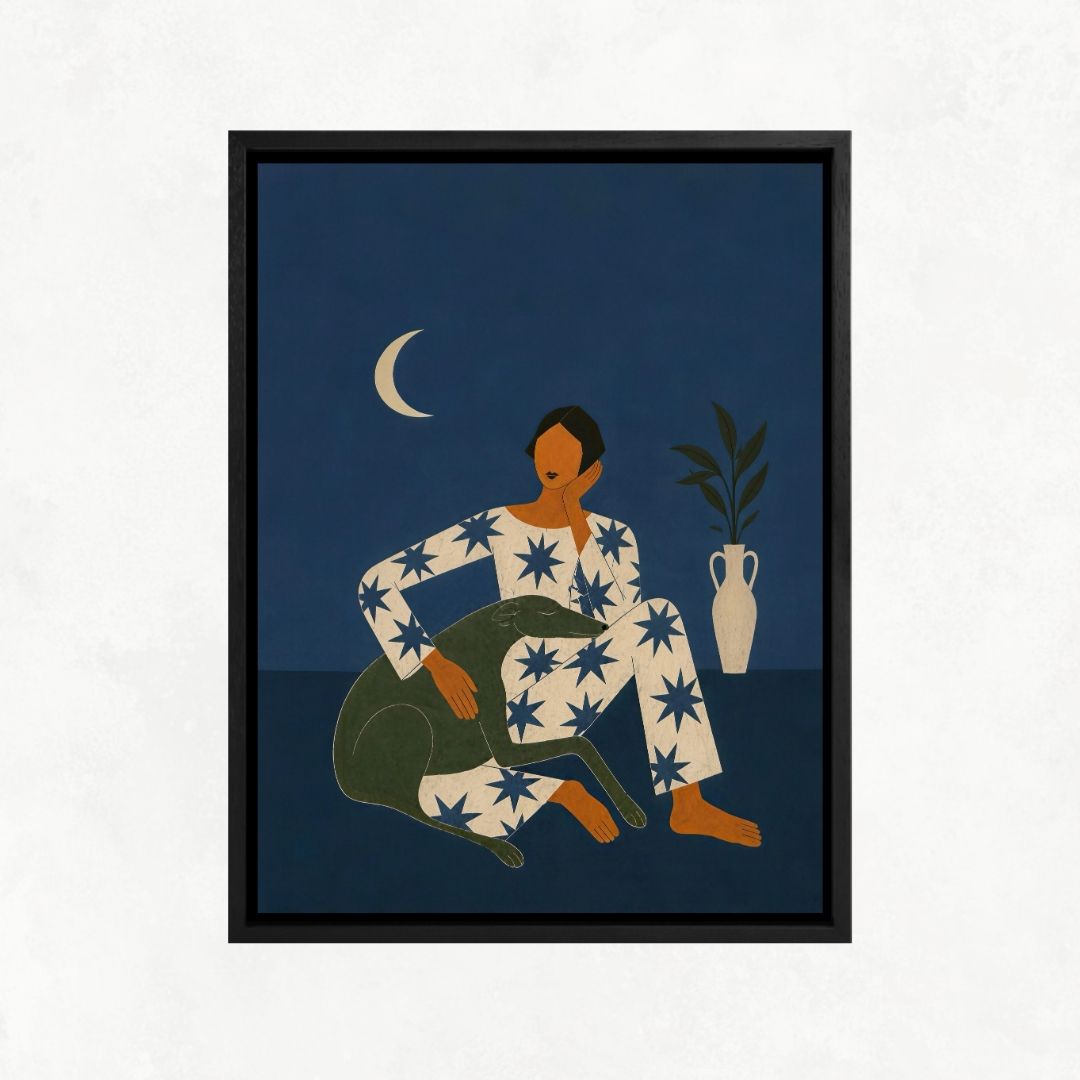Pajamas & Dog