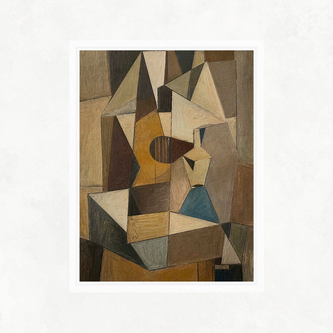 Brown Geometric Style