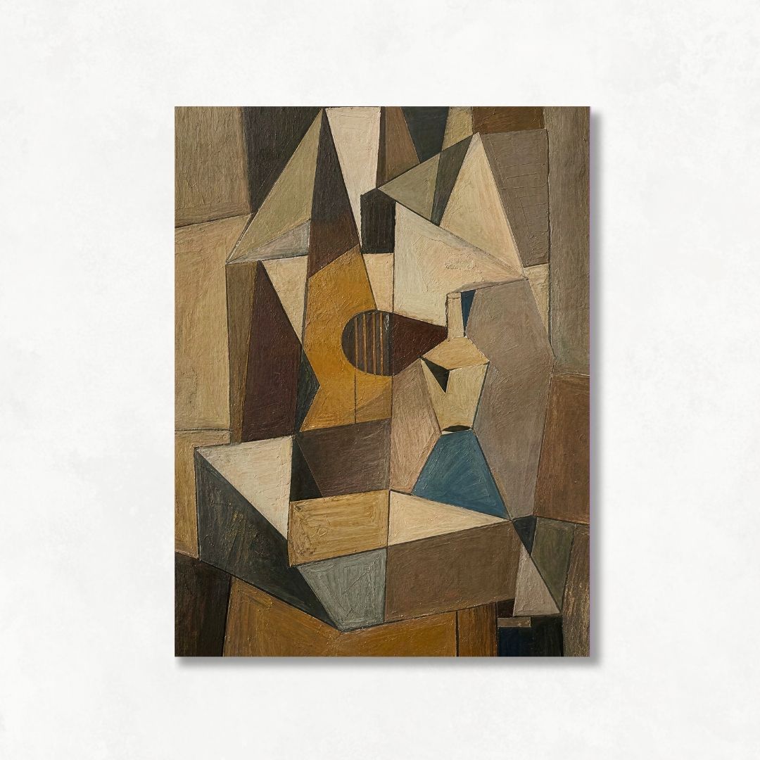 Brown Geometric Style