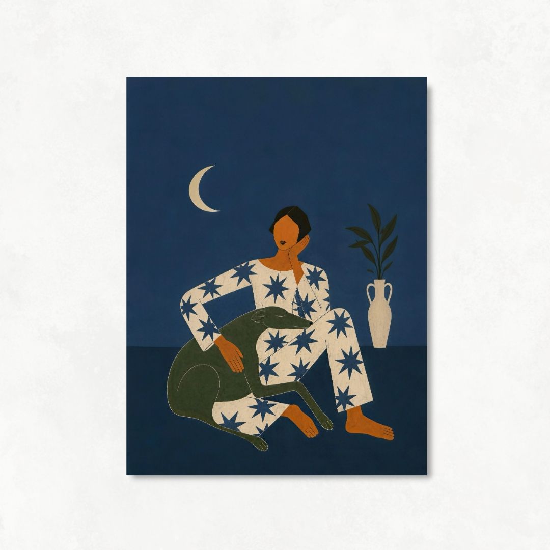 Pajamas & Dog