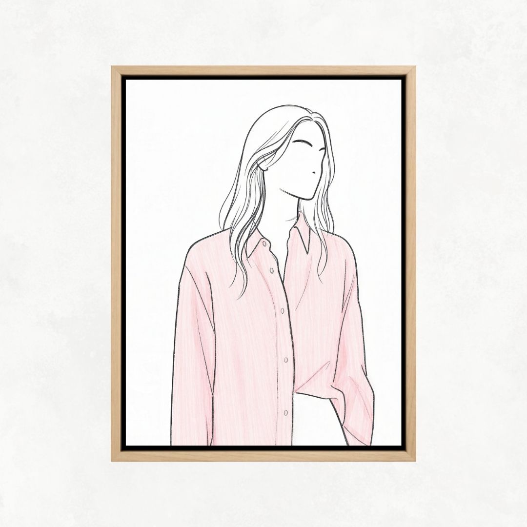 Woman in Pink