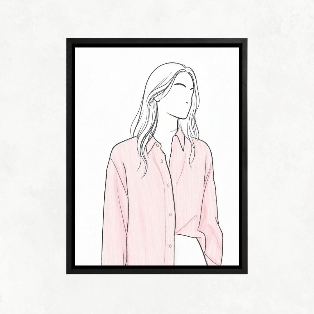 Woman in Pink