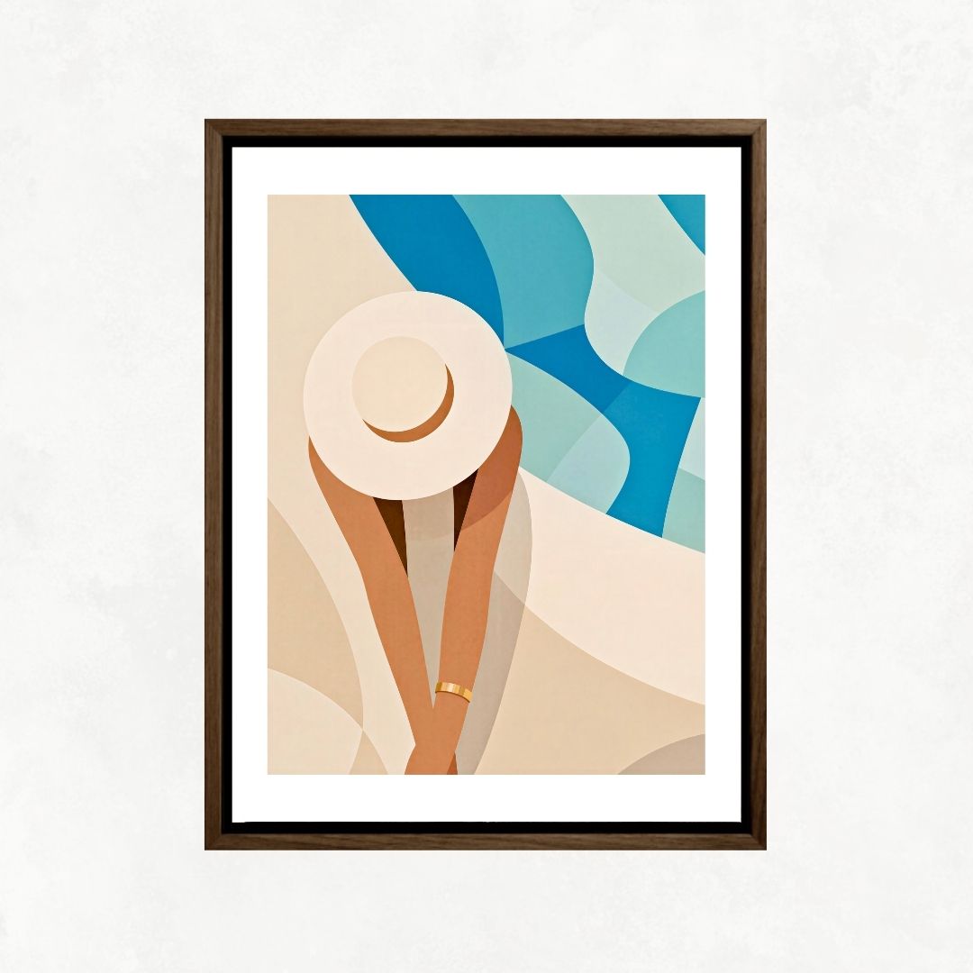 Woman in the Pool