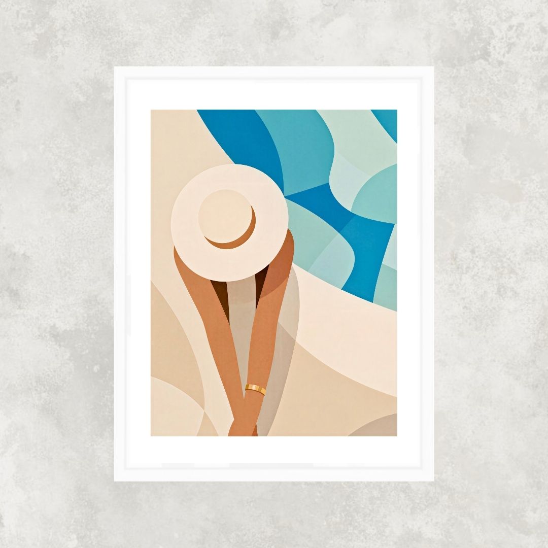 Woman in the Pool