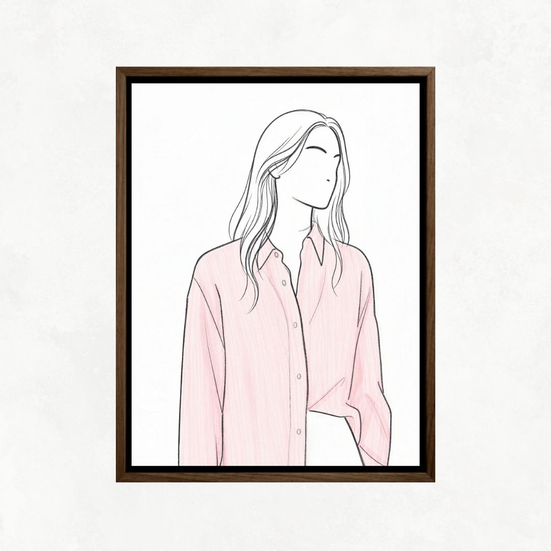 Woman in Pink